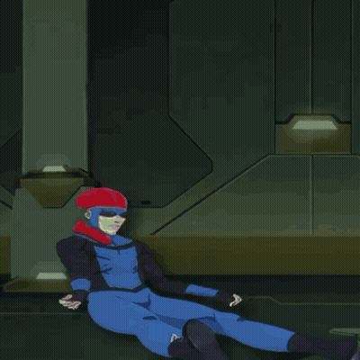 Man Holding Large Wooden Beam Over Shoulders GIF