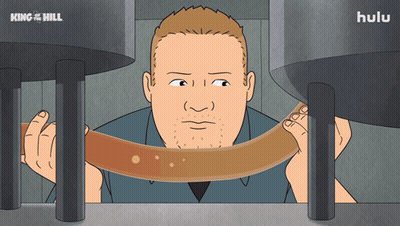 Man Holding Meat King Of The Hill GIF