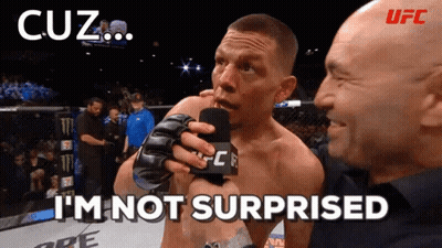 Man Holding Microphone Cuz I'm Not Surprised GIF