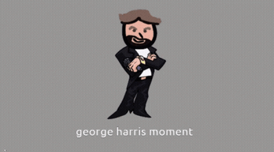 Man Holding Microphone George Harris Moment GIF