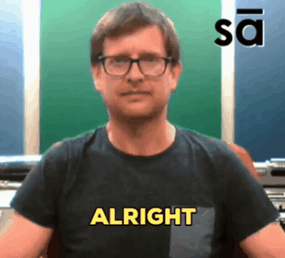 Man Holding Microphone He's Alright GIF