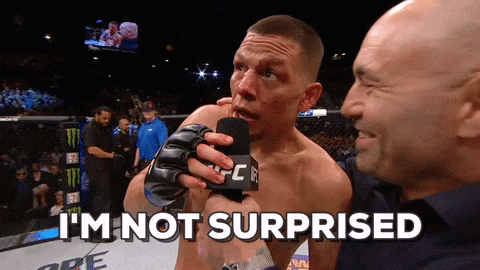 Man Holding Microphone I M Not Surprised GIF