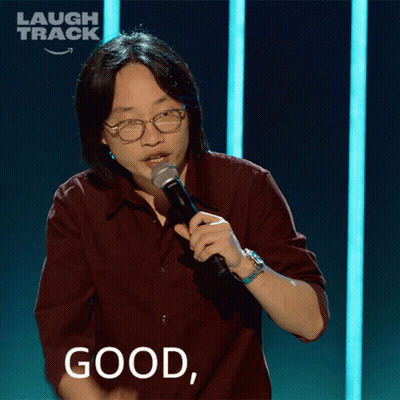 Man Holding Microphone Saying Good GIF