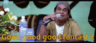 Man Holding Microphone Saying Good Good Good Fantastic GIF