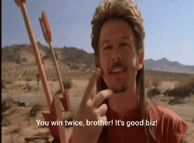 Man Holding Microphone Saying Let's Go GIF