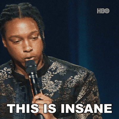 Man Holding Microphone Saying This Is Insane GIF