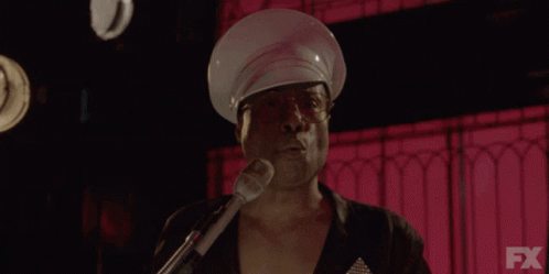 Man Holding Microphone Saying What GIF