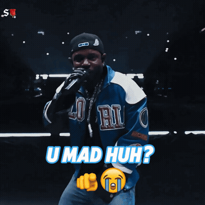 Man Holding Microphone U Mad Huh GIF