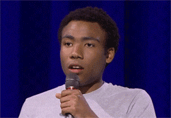 Man Holding Microphone With Good GIF