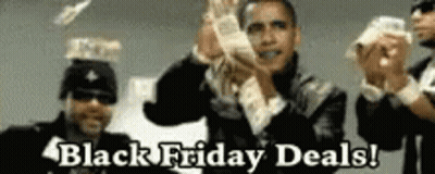 Man Holding Money Black Friday Deals GIF