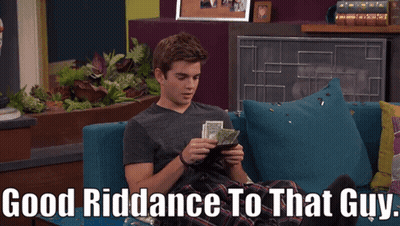Man Holding Money Good Riddance To That Guy GIF