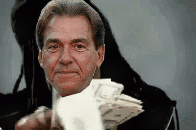 Man Holding Money Pointing At Camera GIF