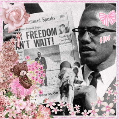 Man Holding Newspaper Saying Freedom Ain't Wait GIF