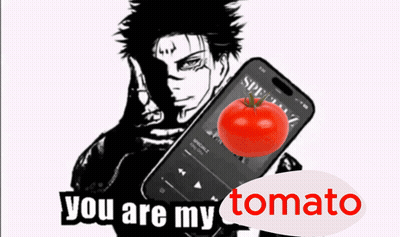 Man Holding Phone With Tomato Saying You Are My Tomato GIF