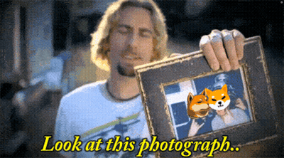 Man Holding Picture Frame Saying Look At This Photograph GIF