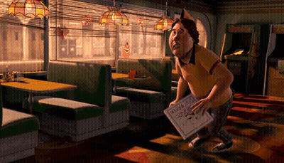 Man Holding Pizza Box GIF