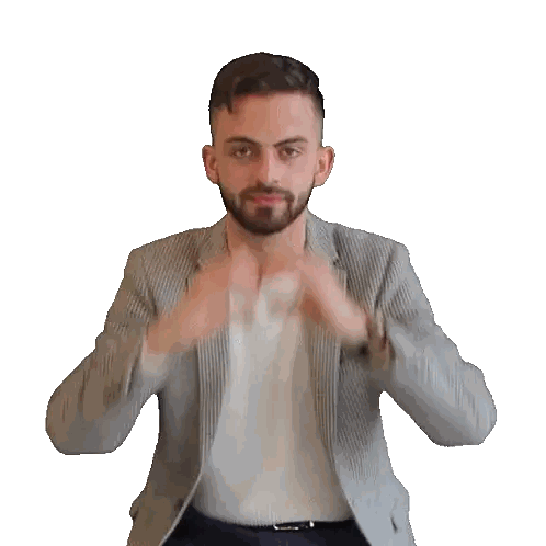 Man Holding Red Heart In Front Of Mouth Sticker