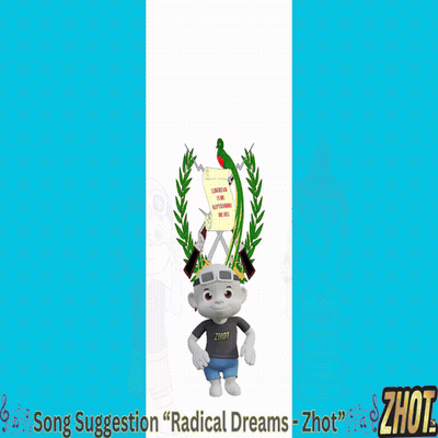 Man Holding Red Heart Saying Radical Dreams GIF