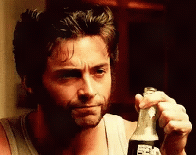 Man Holding Root Beer GIF