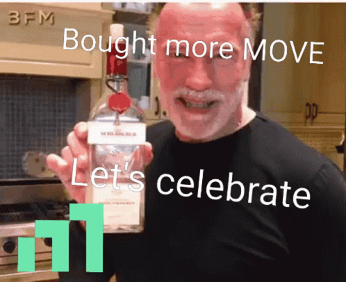 Man Holding Schnapps Bought More Move Let's Celebrate GIF