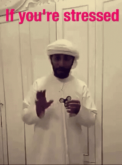 Man Holding Scissors GIF