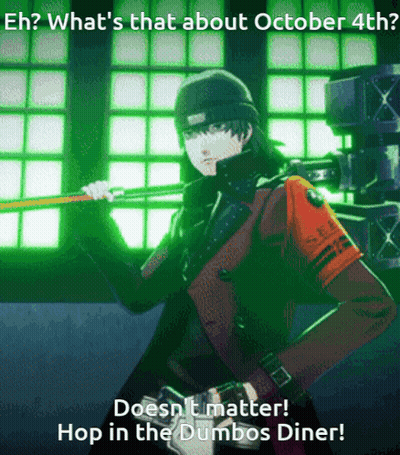 Man Holding Stick Saying What's That About October 4Th Doesn't Matter GIF
