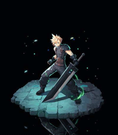 Man Holding Sword And Spear GIF