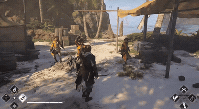 Man Holding Sword GIF