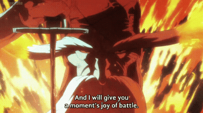 Man Holding Sword Moment's Joy Of Battle GIF