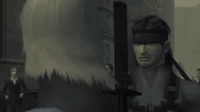 Man Holding Sword Next To Woman In Video Game GIF