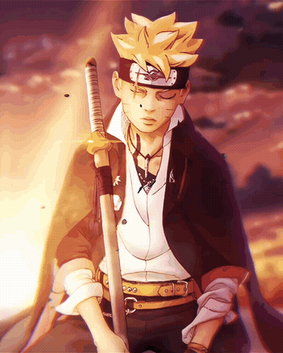 Man Holding Sword GIF