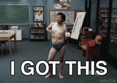 Man Holding Tissue In Front Of Laptop GIF