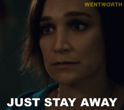 Man Holding Towel Saying I Love You And All But Stay Away GIF
