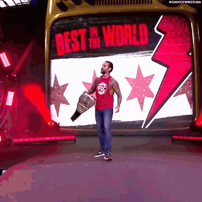 Man Holding Trophy Best In World GIF