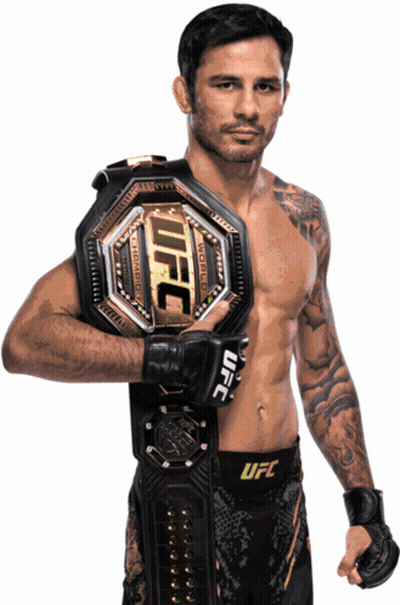 Man Holding UFC Championship Belt GIF