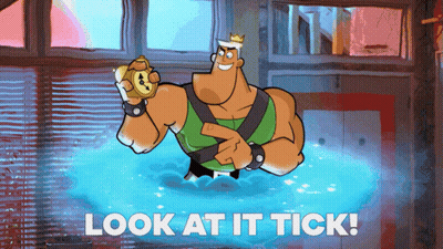 Man Holding Watch Look At It Tick GIF