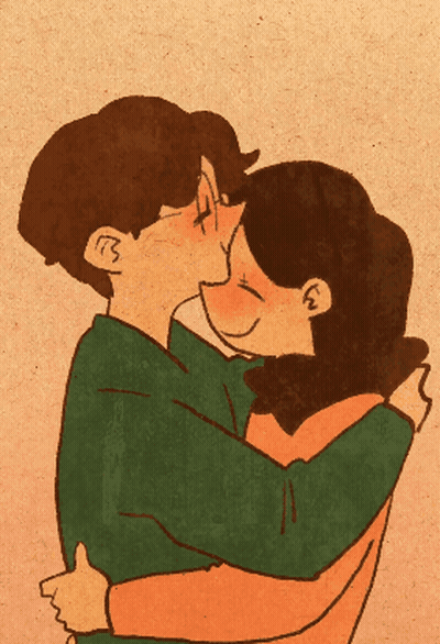 Man Holding Woman In His Arms GIF