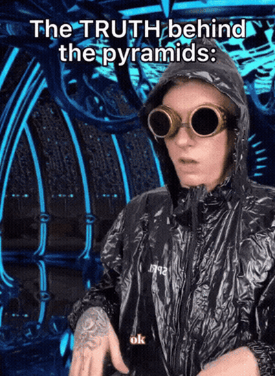 Man Hooded Jacket Truth Behind The Pyramids GIF