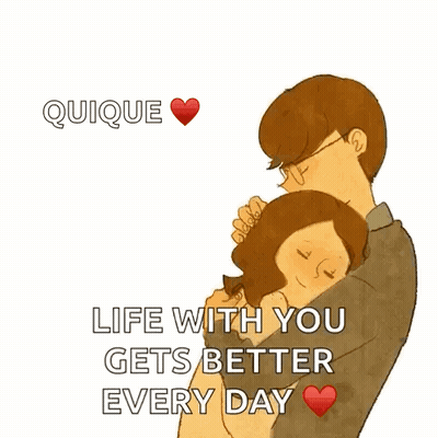 Man Hugging Woman Life With You Gets Better Every Day GIF