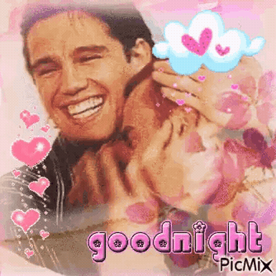 Man Hugging Woman Saying Goodnight GIF