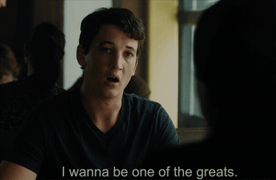 Man I Wanna Be One Of The Greats GIF