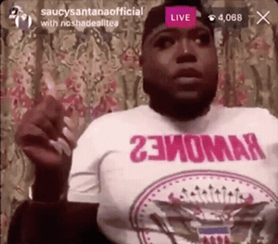 Man In 23Nomar T-Shirt Smoking GIF