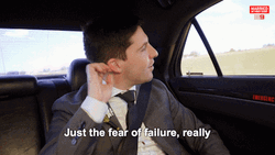 Man In A Car Fear Of Failure GIF