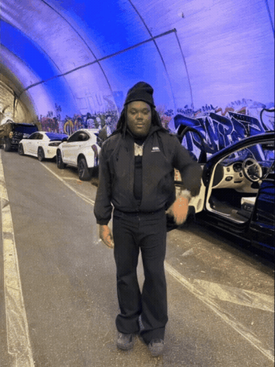 Man In Abercrombie & Fitch Jacket GIF