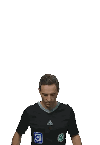Man In Adidas Shirt Holding 2323 Sign Sticker