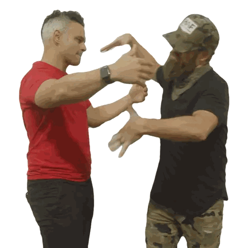 Man In Air Force Hat Shaking Hands Sticker