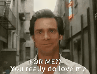 Man In Alley Saying For Me You Really Do Love Me GIF