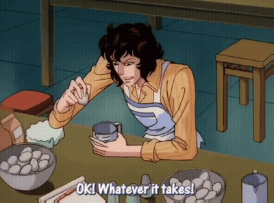 Man In Apron Saying Ok Whatever It Takes GIF