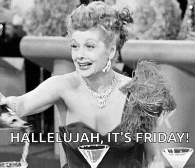 Man In Apron Talking To Another Man In Store GIF