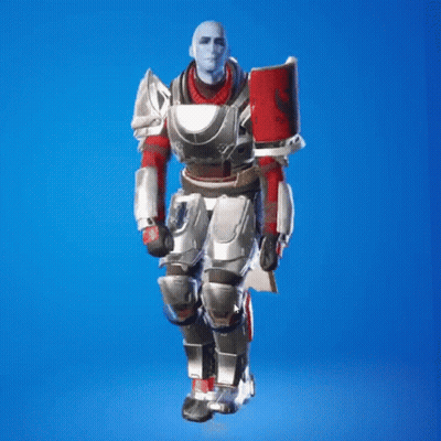 Man In Armor Dancing With Shield GIF